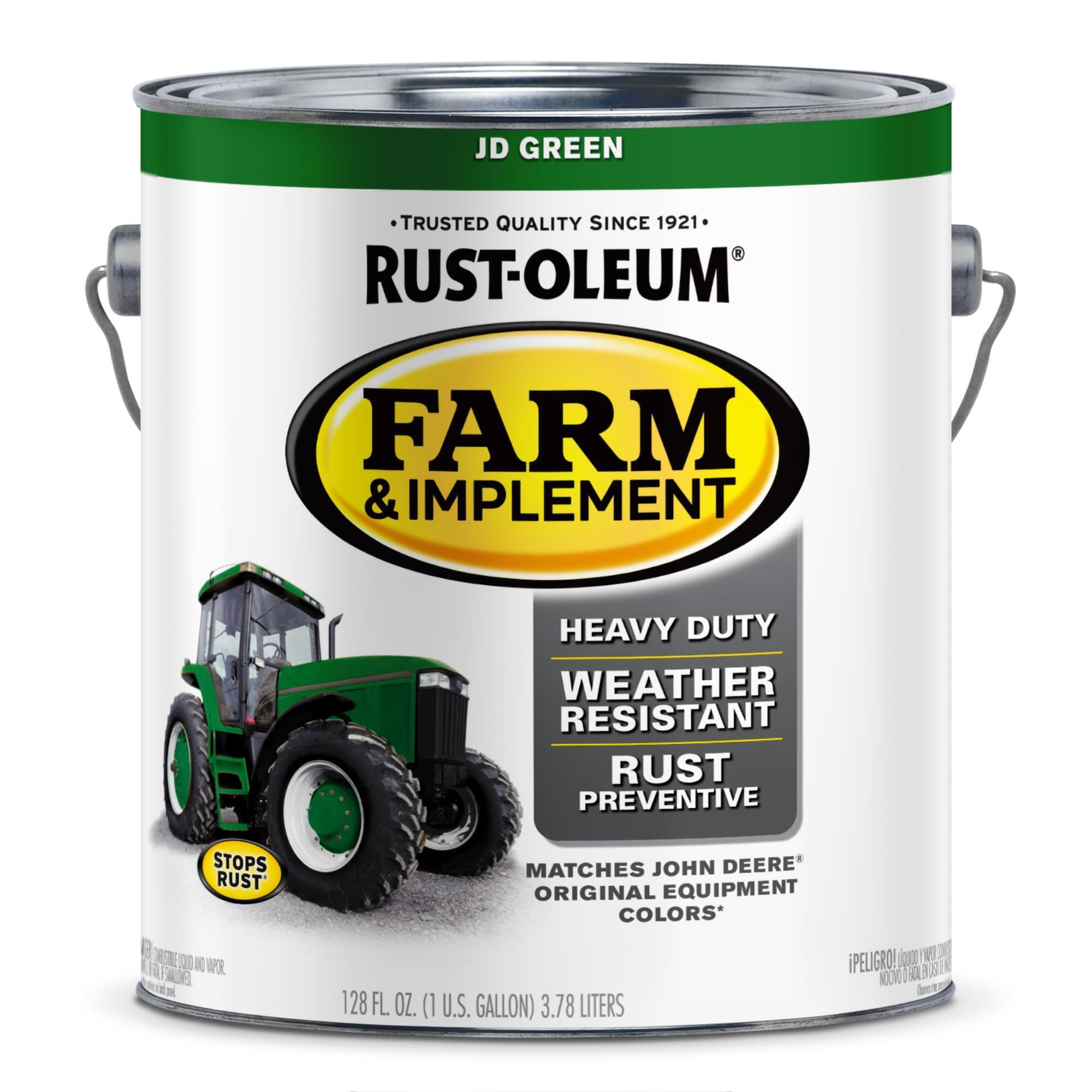 Stops Rust Farm and Implement Paint, JD Green, 1 Gallon Cans, 2PK, Model# 280170DS
